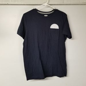 Half moon Bay Black T-Shirt short sleeve Mens Medium